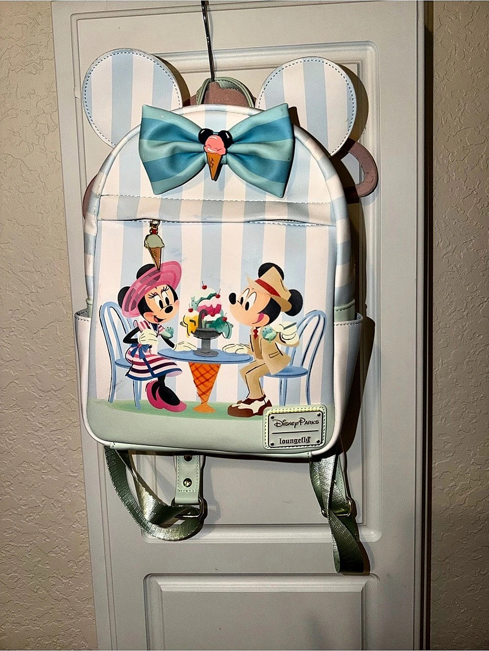 Loungefly Disney Parks Loungefly Mini Backpack - Beach Club Ice Cream Disney NWO